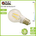 led filament bulb light A60 4W 450lm E27 2700K/4000K/6500K